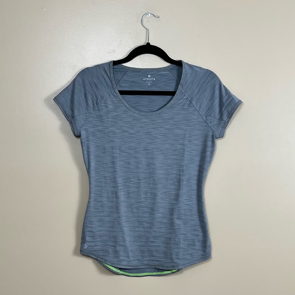 Sold Athleta Grey Workout Top